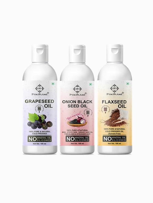 pack of 3. hair oil combo - 18714113 - Very Small Image - 1