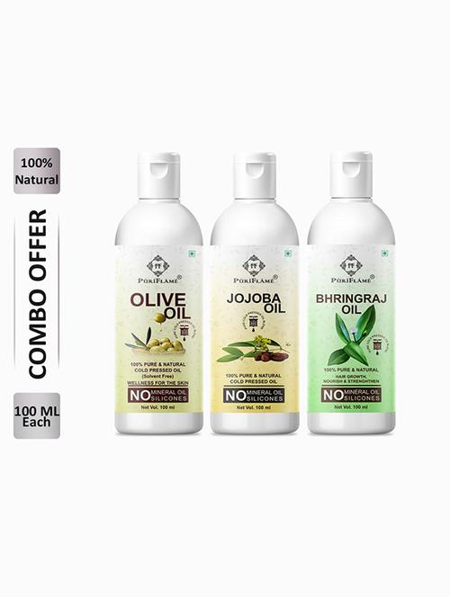 pack of 3 puri flame hair oil - 18715913 - Very Small Image - 1