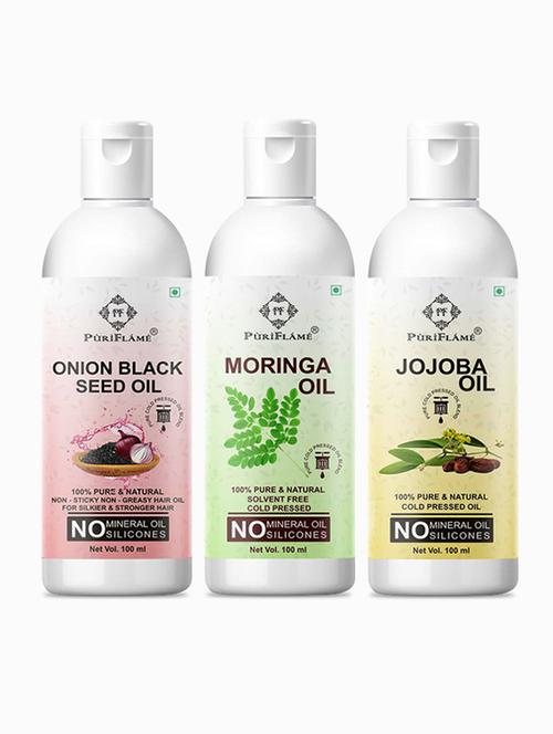 pack of 3 puri flame hair oil - 18716280 - Very Small Image - 1