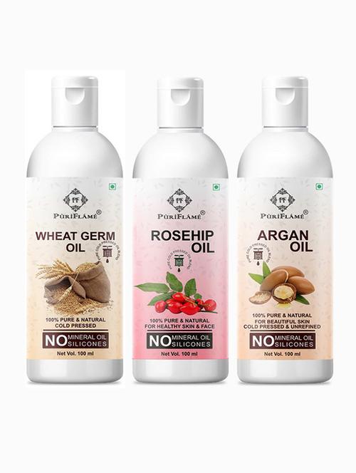 pack of 3 puri flame hair oil - 18718081 - Very Small Image - 1