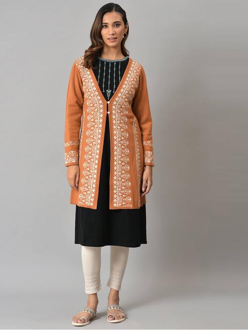 geometric printed reversible shrug - 18718227 - Very Small Image - 1