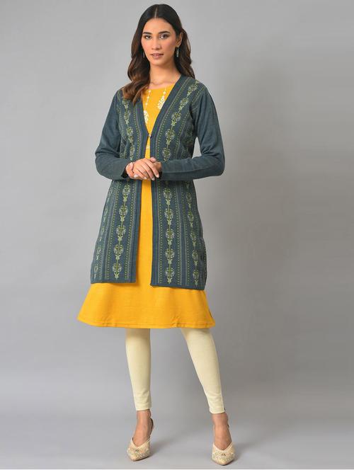 floral printed shrug - 18718232 - Very Small Image - 1