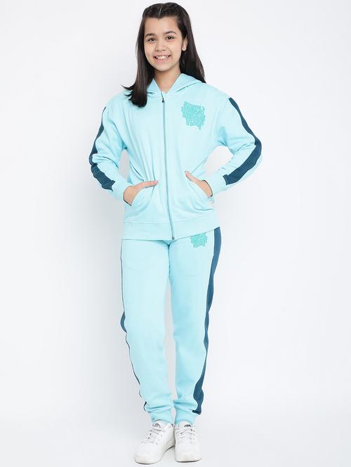 blue cotton blend sportswear - 18719363 - Very Small Image - 1