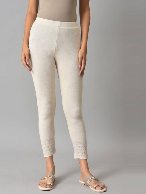 white solid legging - 18719458 - Very Small Image - 1