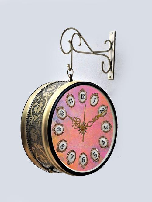 vintage double sided station wall clock  - 18719986 - Very Small Image - 1