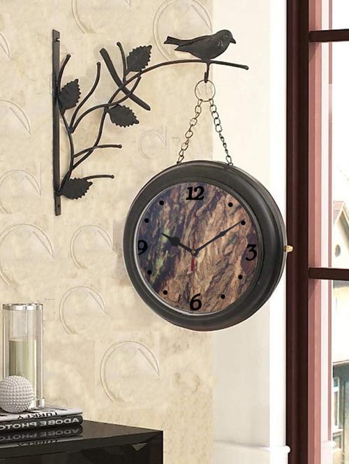 round shape digital display wall clock - 18720003 - Very Small Image - 1