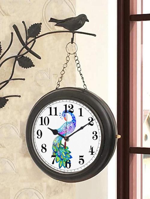 vintage double sided station clock - 18720125 - Very Small Image - 1