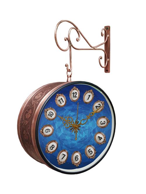 vintage double sided station wall clock  - 18720137 - Very Small Image - 1