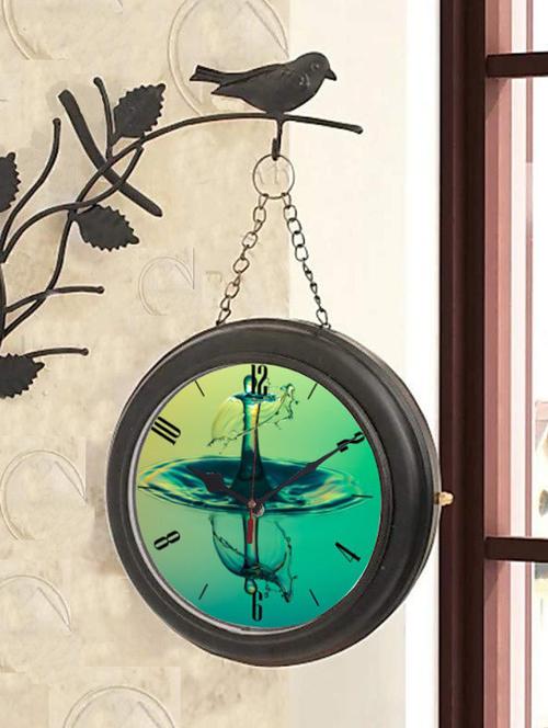 round shape digital display wall clock - 18720205 - Very Small Image - 1