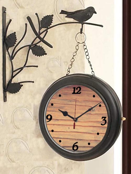 round shape digital display wall clock - 18720275 - Very Small Image - 1