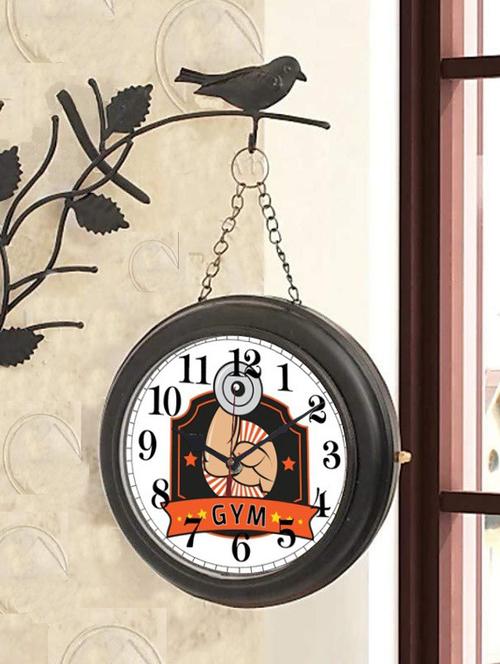 round shape digital display wall clock - 18720309 - Very Small Image - 1