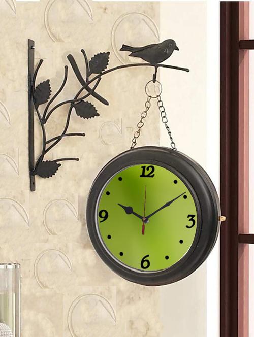 round shape digital display wall clock - 18720350 - Very Small Image - 1