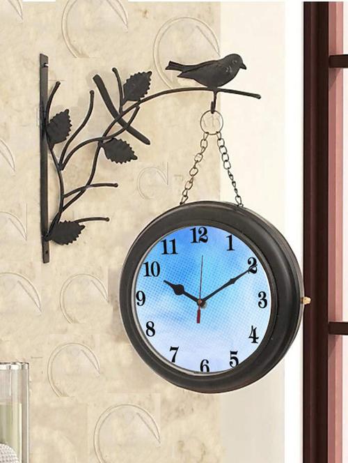 round shape digital display wall clock - 18720355 - Very Small Image - 1