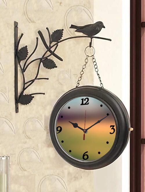 round shape digital display wall clock - 18720356 - Very Small Image - 1