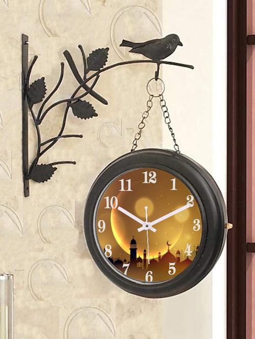 round shape digital display wall clock - 18720363 - Very Small Image - 1