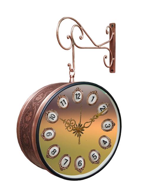 vintage double sided station clock - 18720374 - Very Small Image - 1