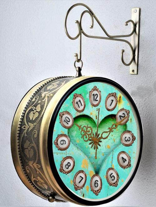 vintage double sided station clock - 18720390 - Very Small Image - 1