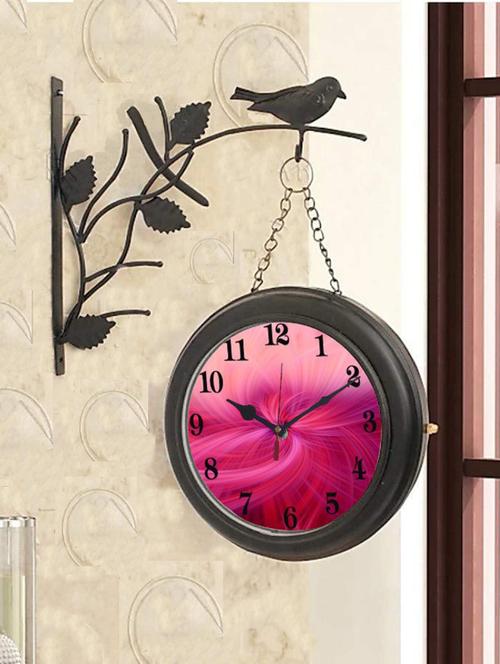 round shape digital display wall clock - 18720414 - Very Small Image - 1