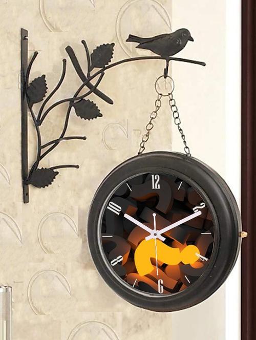 round shape digital display wall clock - 18720422 - Very Small Image - 1