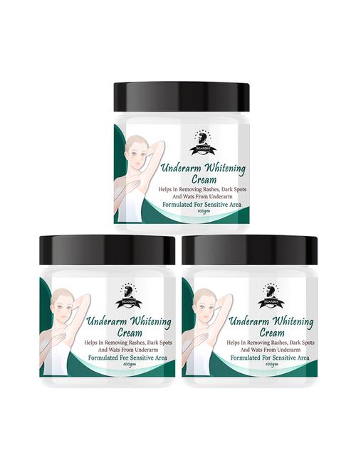 beardox 100% effective underarm crèam removes dark spots, evens out skin tone & nourishes skin 300gms - 18721585 - Very Small Image - 1