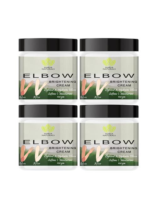 haria naturals 100% effective elbow crèam removes dark spots, evens out skin tone & nourishes skin 400gms - 18721668 - Very Small Image - 1