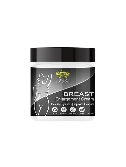 haria naturals 100% effective breast enlargement cream - breast firming, tightening, big boobs, bigger bust for women 100gms - 18721811 - Very Small Image - 1