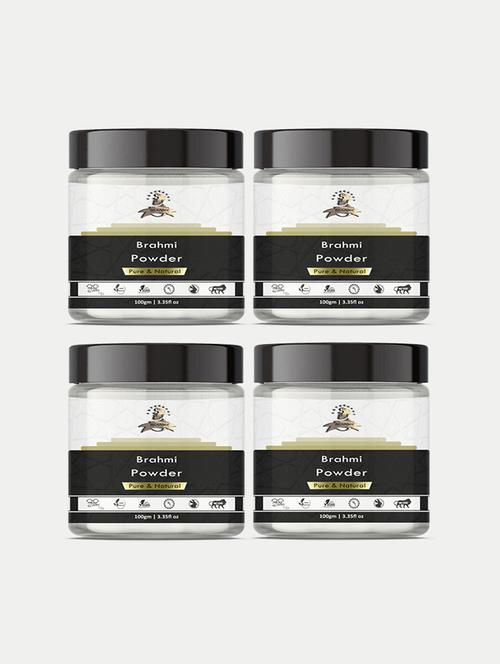 beardox 100% pure & natural brahmi powder soothe the skin & scalp & promotes healthy hair growth - 18721846 - Very Small Image - 1