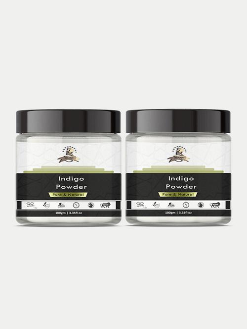 beardox 100% pure & natural indigo powder prevents premature greying, leads to new hair growth and treat baldness & dandruff - 18721872 - Very Small Image - 1