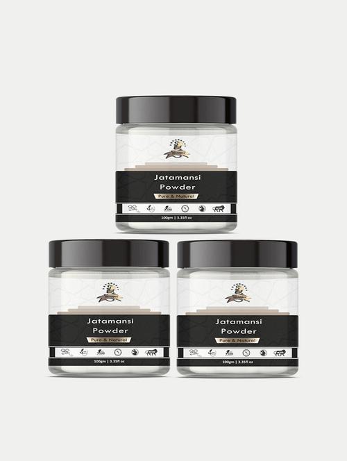 beardox 100% pure & natural jatamansi powder boosts hair growth, reduce dandruff, prevents split ends - 18721881 - Very Small Image - 1
