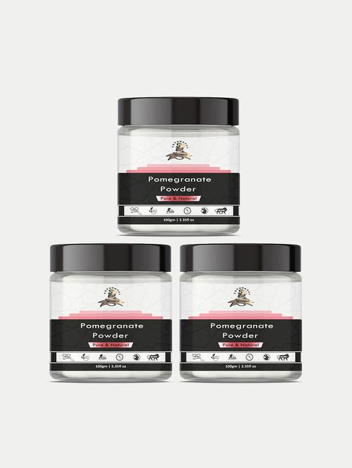 beardox 100% pure & natural pomegranate powder have anti-ageing  benefits, brightens up skin tone, keep your skin hydrated - 18721929 - Very Small Image - 1