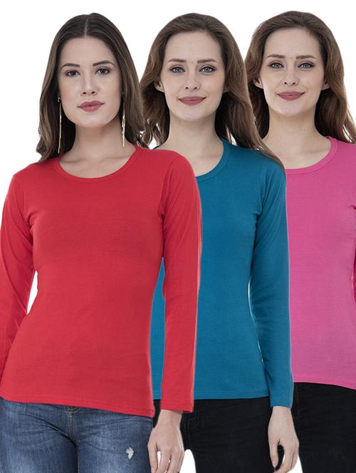 pack of 3 round neck regular tee - 18731183 - Very Small Image - 1