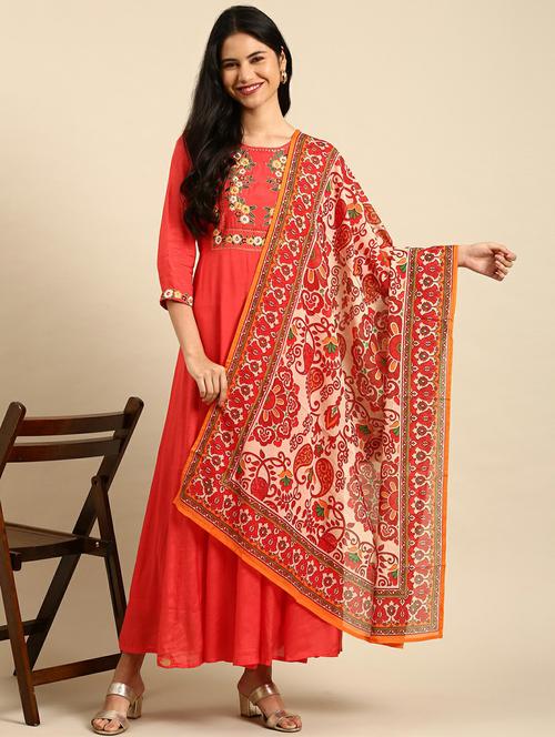 women's flared kurta - 18736721 - Very Small Image - 1