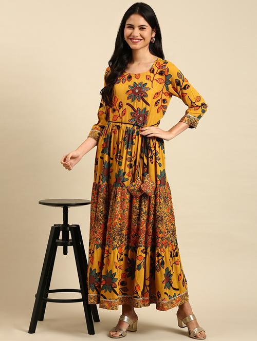 women's flared kurta - 18736729 - Very Small Image - 1
