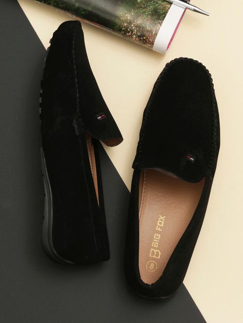 black suede slip on loafers - 18736926 - Very Small Image - 1