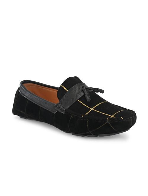 black suede slip on loafers - 18736932 - Very Small Image - 1
