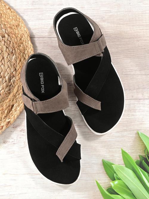 multi colored suede slip on sandals - 18737171 - Very Small Image - 1