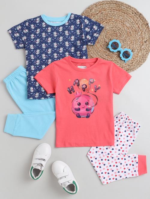 girls nightwear combo - 18738993 - Very Small Image - 1