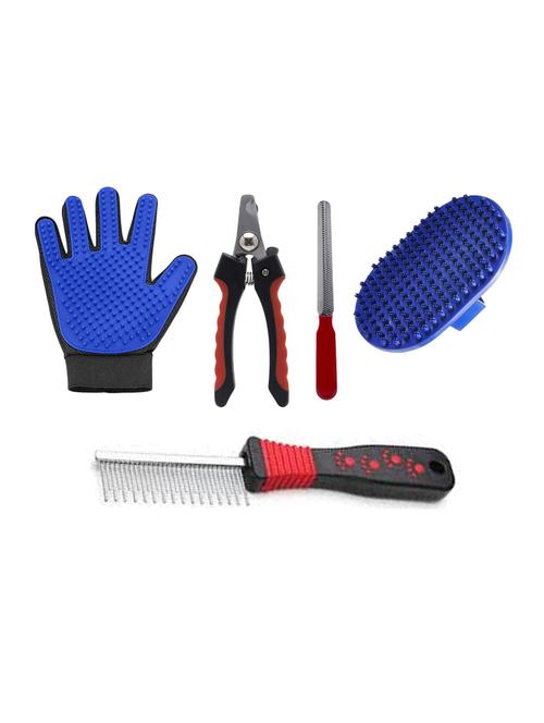 multi colored plastic pet comb brush - 18739877 - Very Small Image - 1