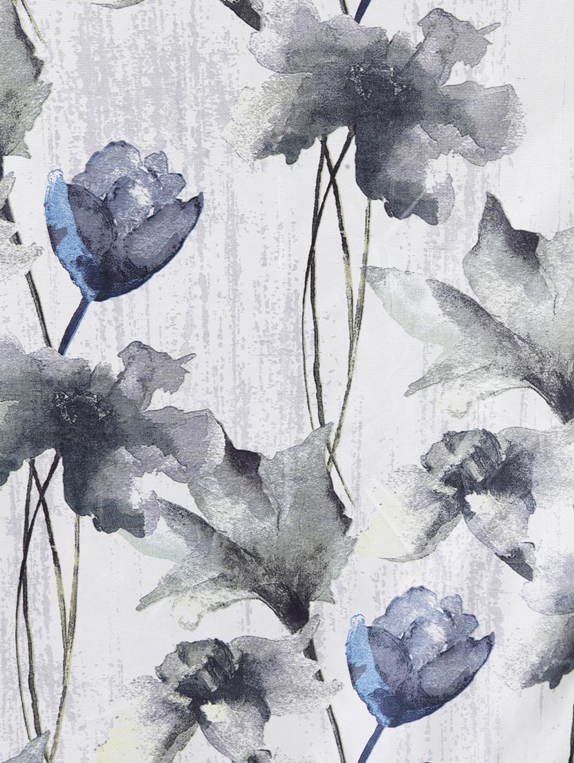 home sizzler abstract flower polyester semi-transparent curtains - 18743654 - Zoom Image - 5