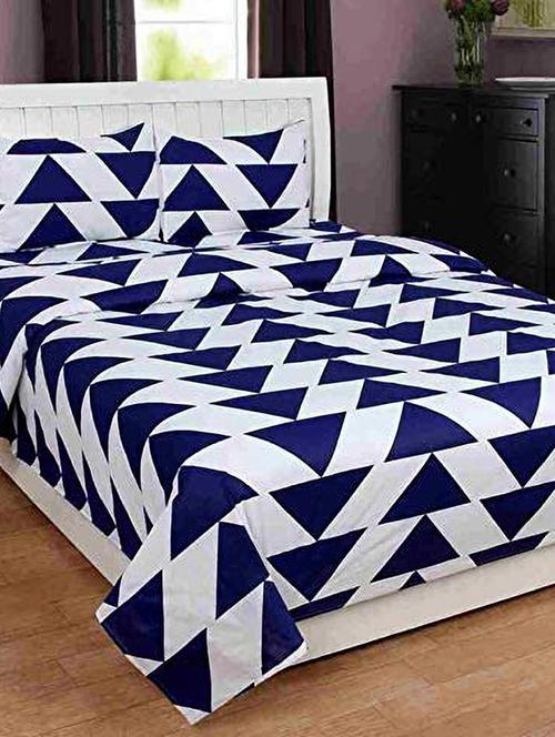 printed bedsheet with pillow cover - 18748748 - Very Small Image - 1