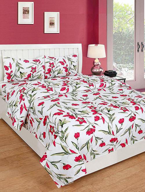 printed bedsheet with pillow cover - 18749983 - Very Small Image - 1