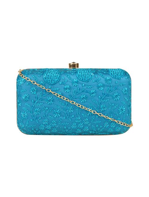 embroidered box clutch - 18750808 - Very Small Image - 1
