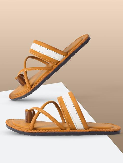 tan slip on sandal - 18754321 - Very Small Image - 1