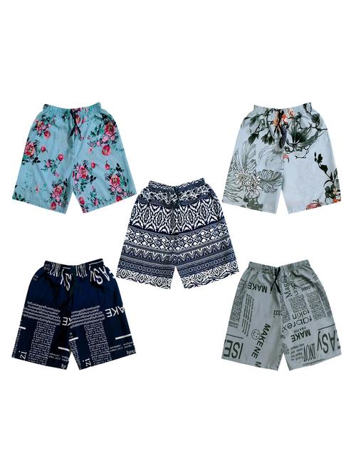 combo of women printed regular short - 18754817 - Very Small Image - 1