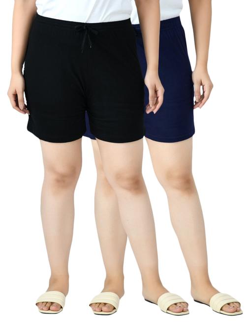 combo of women solid regular short - 18754911 - Very Small Image - 1