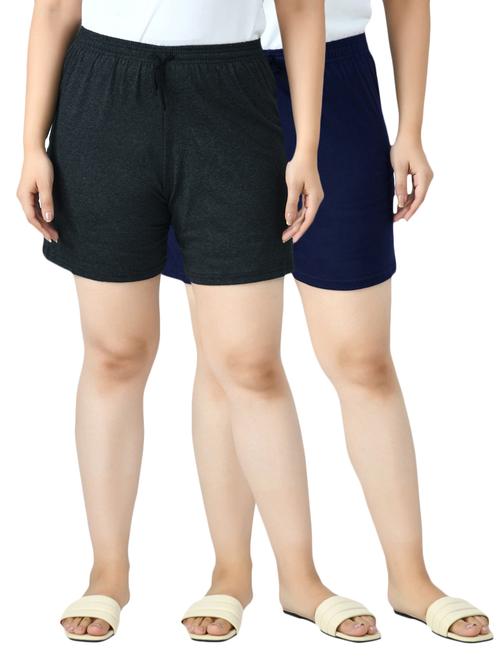 combo of women solid regular short - 18754913 - Very Small Image - 1