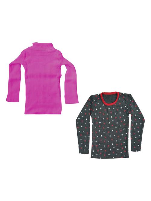 pack of 2 multicolored tops - 18755295 - Very Small Image - 1