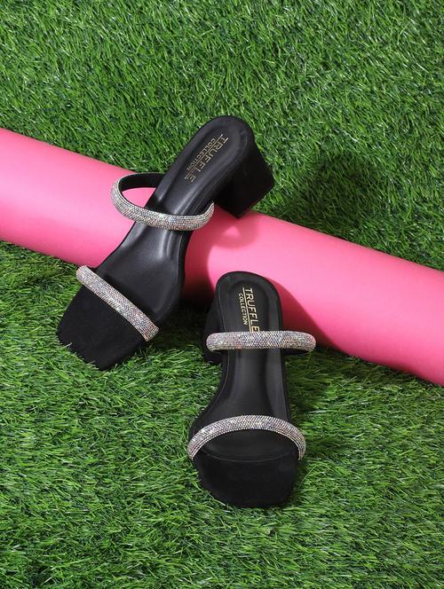 black block mules sandal - 18765583 - Very Small Image - 1