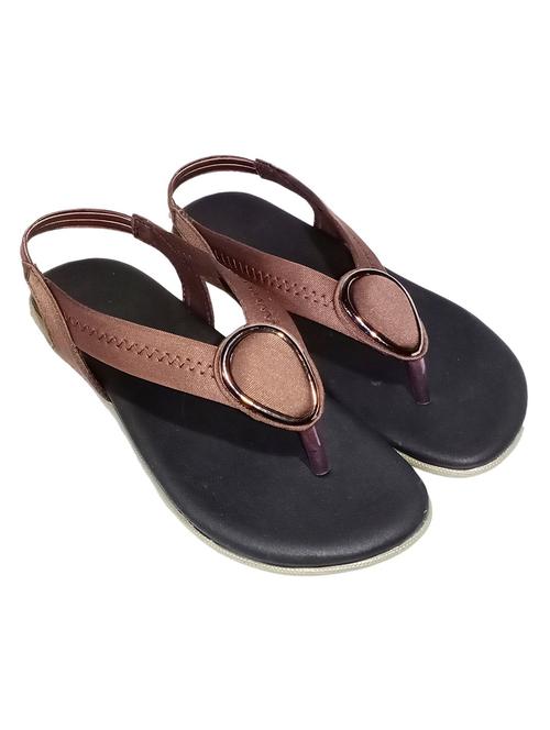 brown slip on sandal - 18766212 - Very Small Image - 1