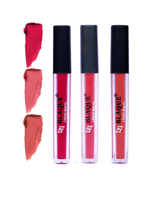matte liquid lipstick combo of 3 lip color # 104-111-112 - 18766792 - Very Small Image - 1